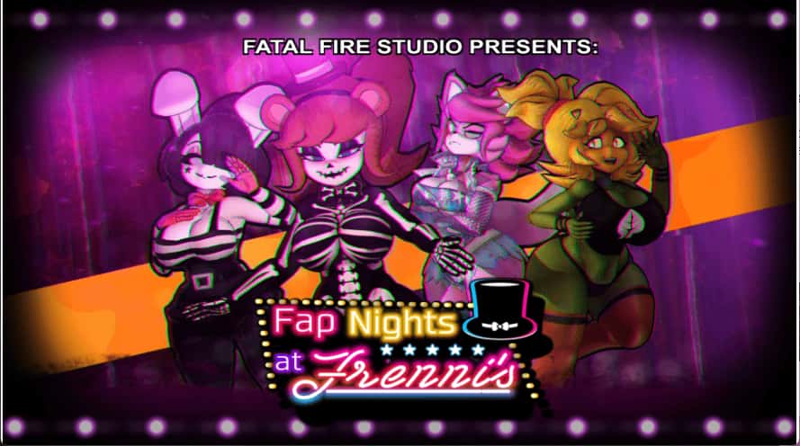 玩具熊的午夜多角色 FAP NIGHTS AT FRENNIS 新街机版本插画